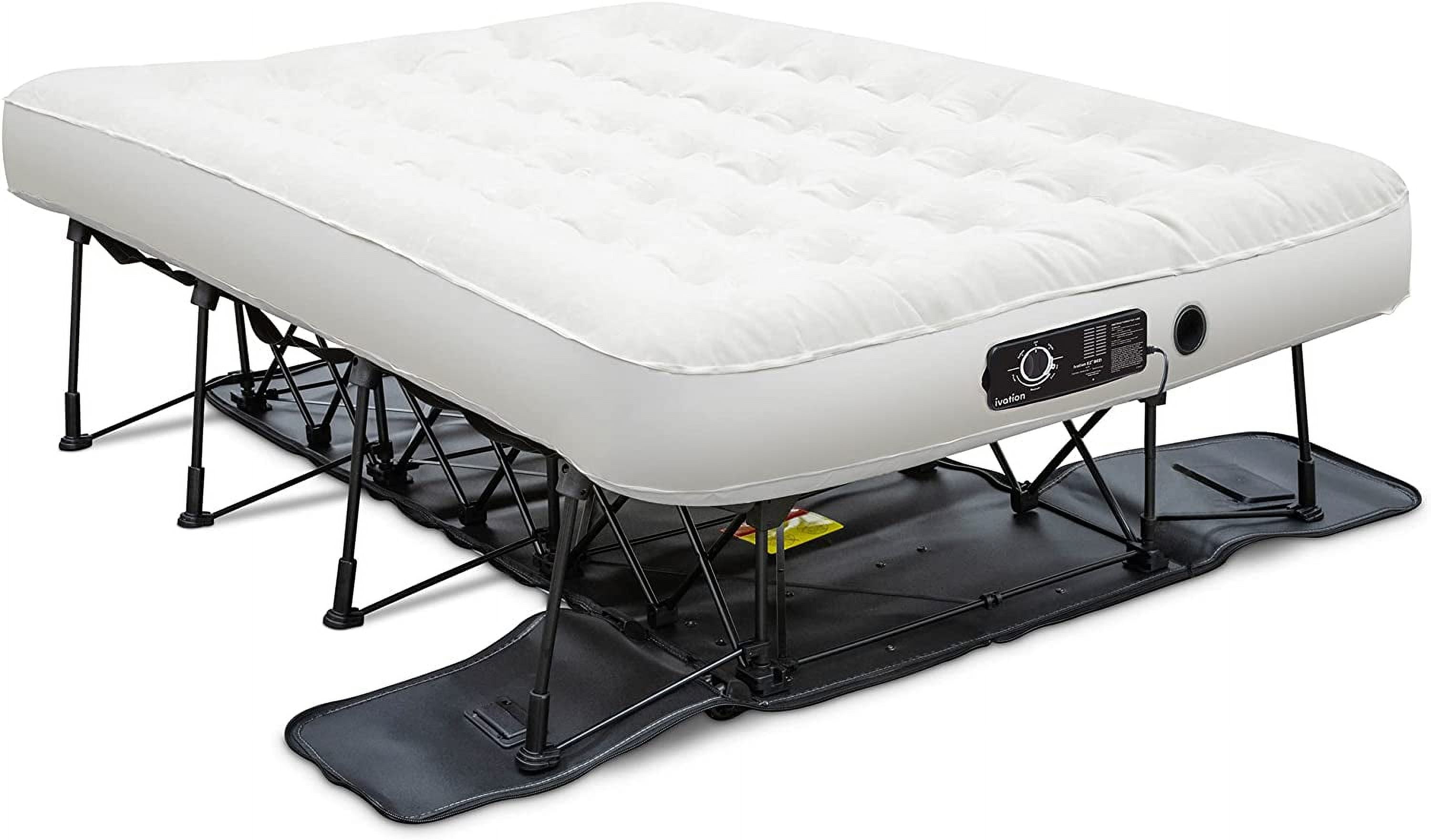 Ivation EZ-Bed (Queen) Air Mattress with Deflate Defender™ Technology ...