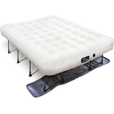 Ivation Queen Mattress with Built-In Pump, EZ-Bed Self-Inflating Air Mattress & Case
