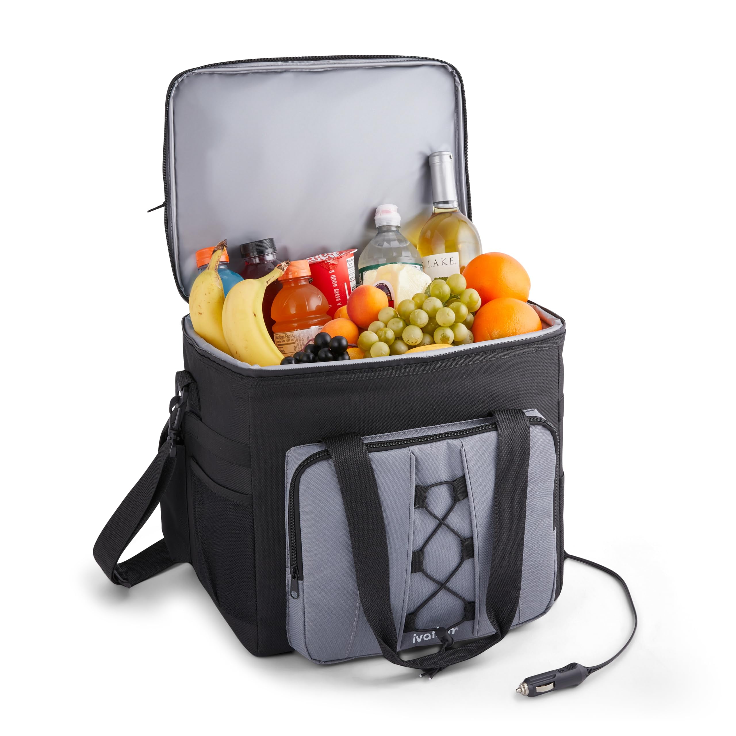 cigarette lighter cooler box Camping Fridge Lorry Cool VEVOR Portable Freezer Mini Fridge Electric Cool Box India Ubuy 1 ice pack divider bottle for enhanced cooling Thermoelectric Cooler Electric Ice Box