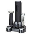 thumbnail image 1 of Ivation Electric Wine Bottle Opener with 7 Piece Wine Gift Set, 1 of 9