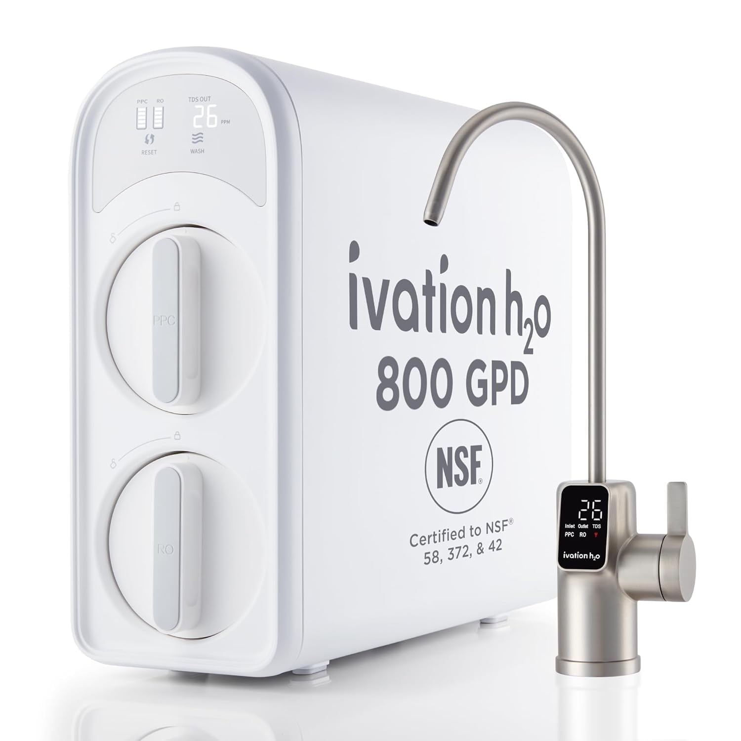 Ivation H2O 8-Stage Under-Sink Filtration System