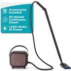 Ivation 1500-Watt Brown and Black Multipurpose Steam Cleaner with 18 Accessories