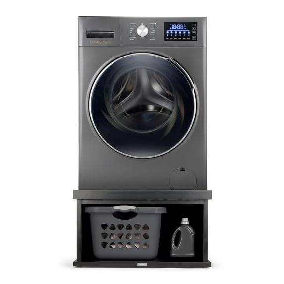 Ivation Wooden Laundry Pedestal for Washer & Dryer, 33.86"x29.92" Universal Fit - 1 Pack