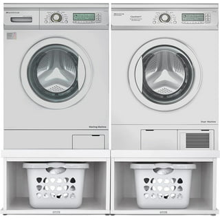 EEEkit Washing Machine Cover with Storage Bag for Front Load Washer Dryer, W29*d28*h43 inch, Size: 29 x 28 x 43, Silver