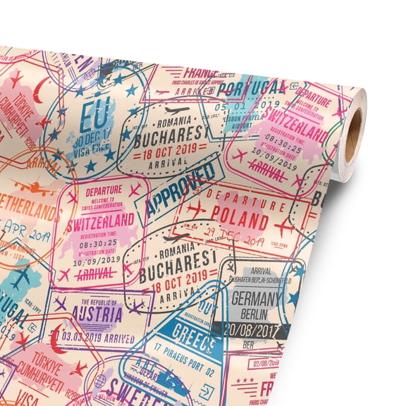 Ive Been Everywhere 72” x 52” Vinyl Wrap Sheet for large or custom items | 3M wrap DIY to custom gear of all types and sizes, including vehicles, boats, appliances, furniture, atv’s,