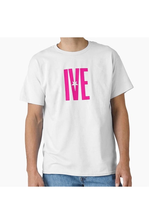 Ive Girl Group Cute Aesthetic Typography T-Shirt
