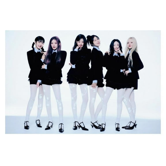 Ive Group Poster(11) Empathy Album Concept Photo Print K-Pop Home Decor For Living Room Aesthetic Kpop Female Girl Group