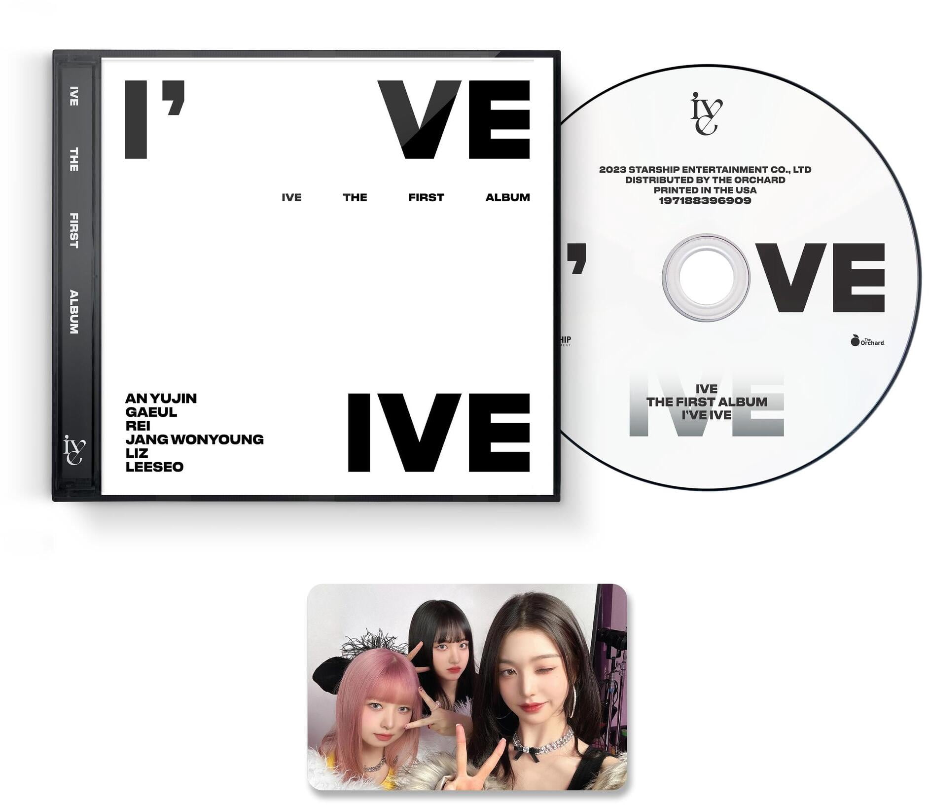 Ive K-pop Music Albums and CDs Collection - Walmart.com