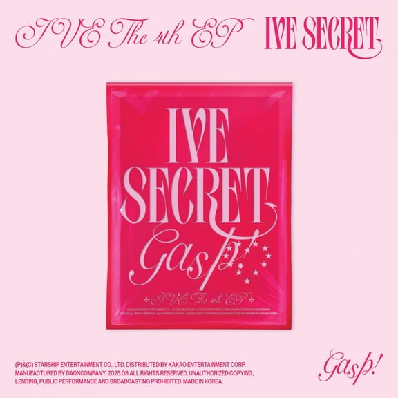 Ive - Ive Secret (Gasp!Ver.) Ive The 4th EP - Music & Performance - CD
