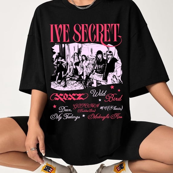 Ive REVIVVE Plus Graphic T-Shirt, Secret Album Unisex Tee