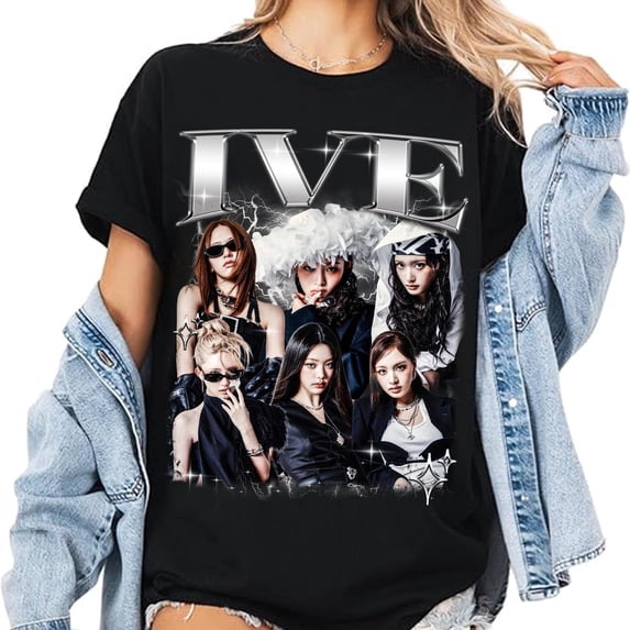 Ive REVIVVE Plus Graphic T-Shirt, Secret Album Unisex Tee