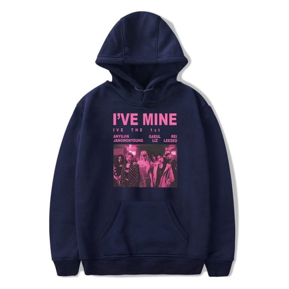 Ive The 1st World Tour Merch Long Sleeve Hoodies Winter For Women/Men Pullover Streetwear Top