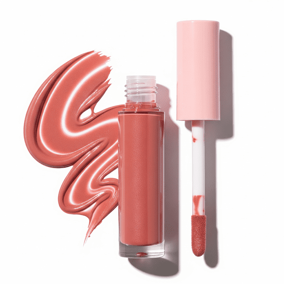 Peach Me Lip gloss-  Vegan & Cruelty-free