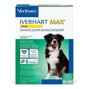 Iverhart Max Chewable Tablets for Dogs, 25.1-50 lbs