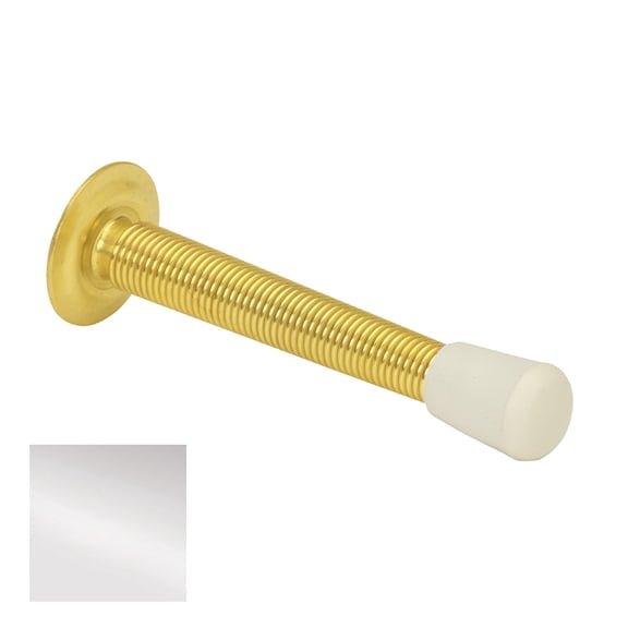 Ives 061F14 Ives 4 Inch Flex Door Stop X Bright Nickel
