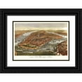 thumbnail image 1 of Ives 14x11 Black Ornate Wood Framed with Double Matting Museum Art Print Titled - New York - Ives 1870, 1 of 4