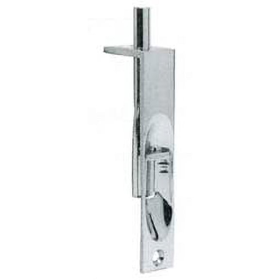Ives 261B 4" Length Cast Brass Manual Flush Bolt - Chrome