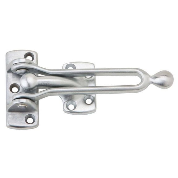 Ives 482B Cast Brass Swing Arm Door Guard 4 3/4" Arm Length - Chrome