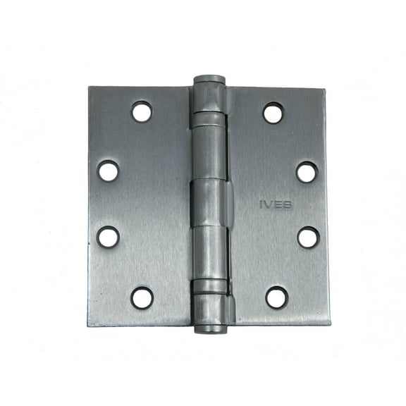 Ives 5BB1 4.5" X 4.5" Square Corner Ball Bearing Mortise Hinge