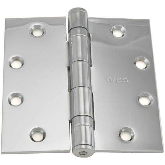 Ives 5Bb14151 Commercial Series 4-1/2" X 4-1/2" Ball Bearing Square Corner Mortise Hinge -