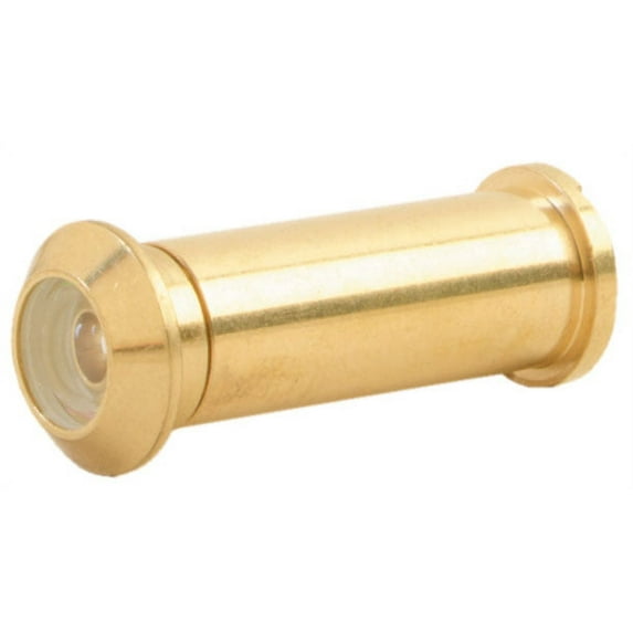 Ives 700B 120-Degree Door Viewer For Doors 1 3/8" To 2 1/16" Thick - Brass