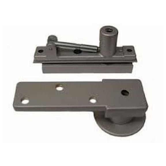 Ives 7253 Commercial Series 1-1/2" Center Hung Offset Pivot Hinge - Aluminum Painted