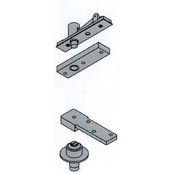 Ives 7253SET26D Center Hung Brass Pivot Set 300 Pound Maximum Load - Chrome