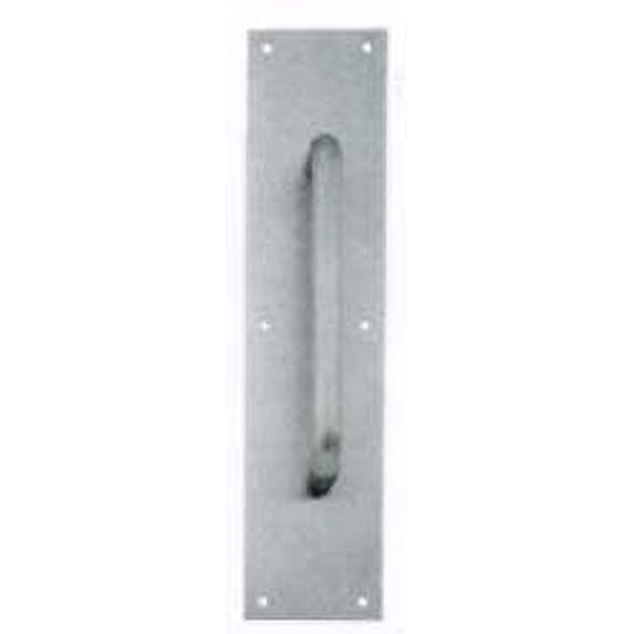 Ives 8302S-8.4.16 4" X 16" Stainless Steel Pull Plate - Stainless Steel