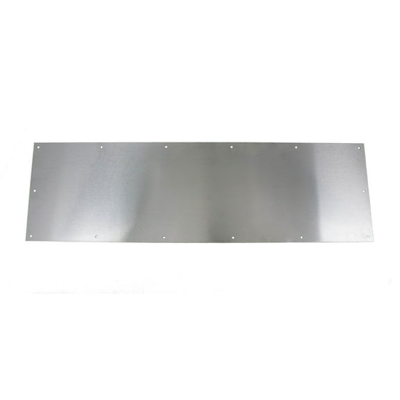 Ives 8400S.1034 10" X 34" Steel Kick Plate - Stainless Steel