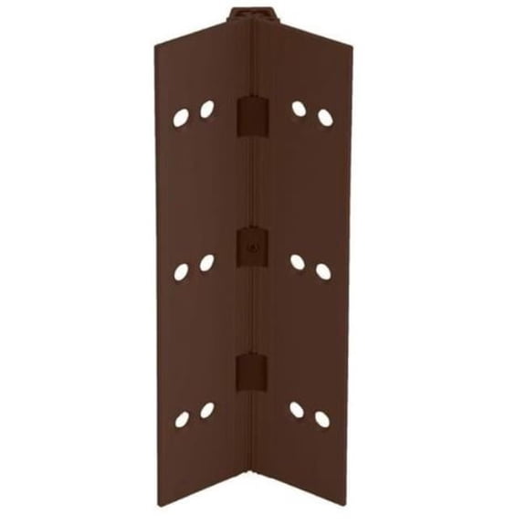 Ives Commercial 112HD95313AN 95 in. 3131AN Heavy Duty Full Mortise Continuous Hinge - Dark Bronze