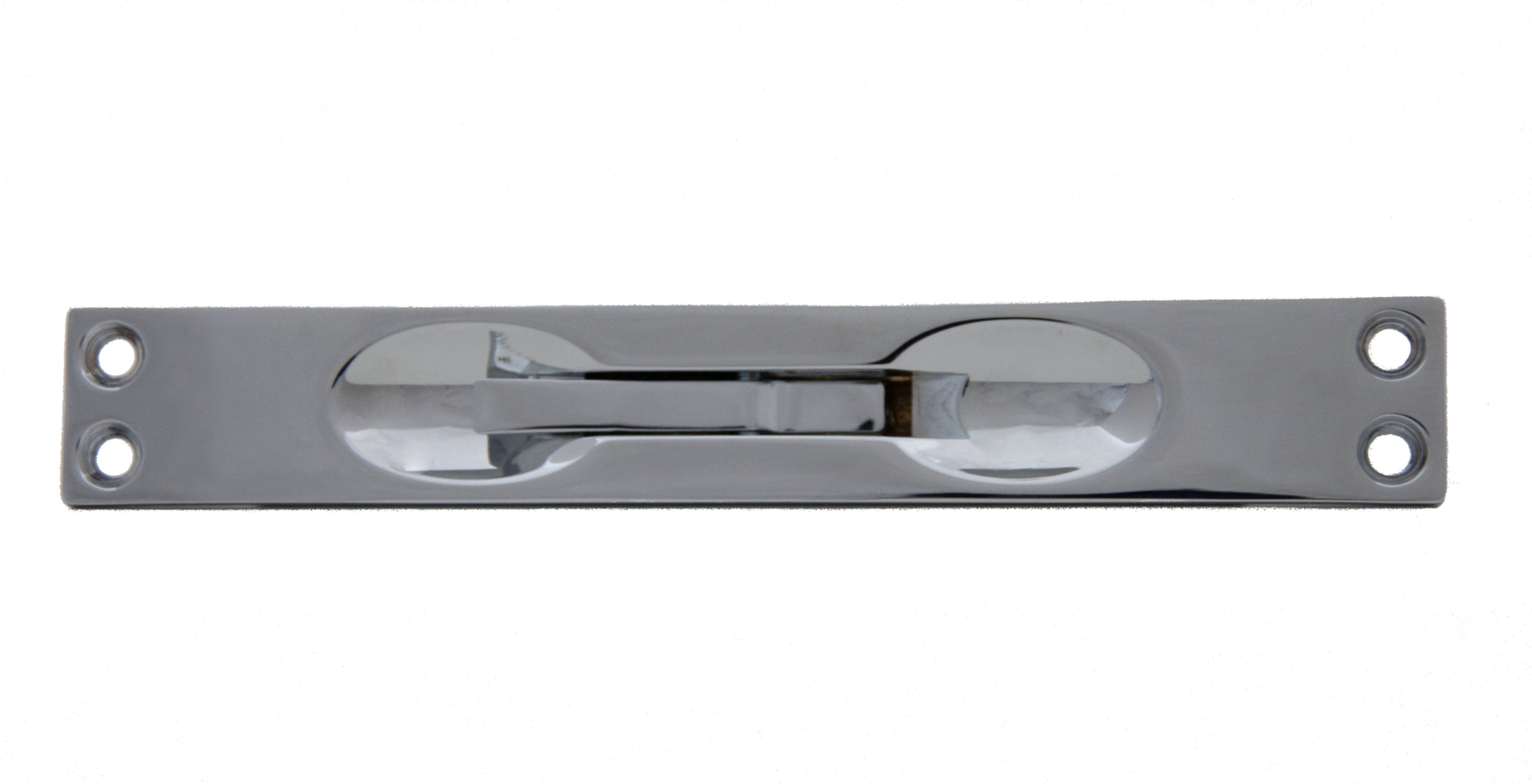 Ives Fb458 Manual Flush Bolt For Metal Fire Door 12" Rod And 3/4" Throw Chrome