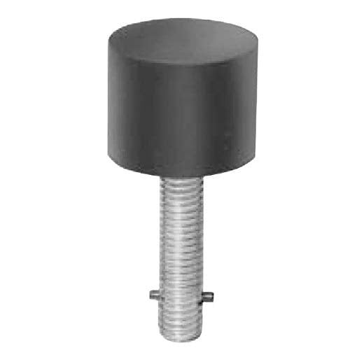 Ives FS18S Security Floor Door Stop 2-1/2" High And 2" Diameter - Black