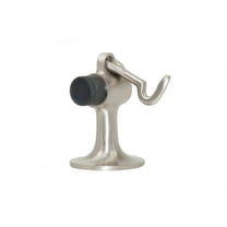 Ives Fs446 3 3/4" Height Cast Brass Floor Door Stop - Nickel