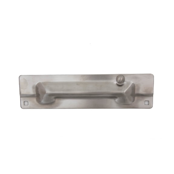 Ives LG132D 11 1/2" X 3" Lock Guard - Stainless Steel