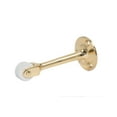 thumbnail image 1 of Ives Rb471 Commercial Series 1-13/16" Wall Mounted Roller Bumper Door Stop - Brass, 1 of 1