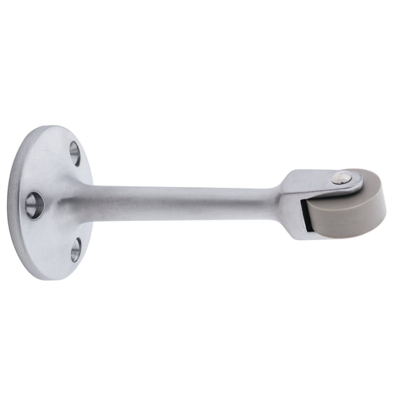 Ives RB47126D Commercial Series 1-13/16" Wall Mounted Roller Bumper Door Stop - Chrome