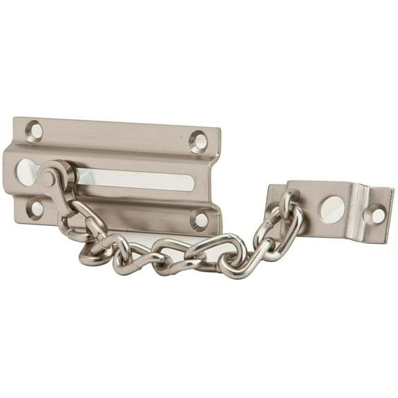 Ives Residential 481F15 Steel Chain Door Guard Satin Nickel Finish