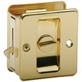 thumbnail image 1 of Ives SC991B-605 Bright Brass Artisan Sliding Door Lock, 1 of 2