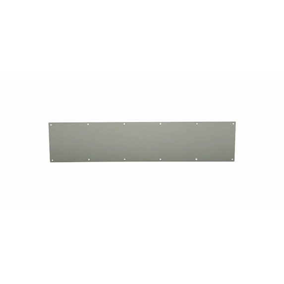Schlage 515010 Satin Stainless-Steel Commercial Kick Plate, 8" x 34"