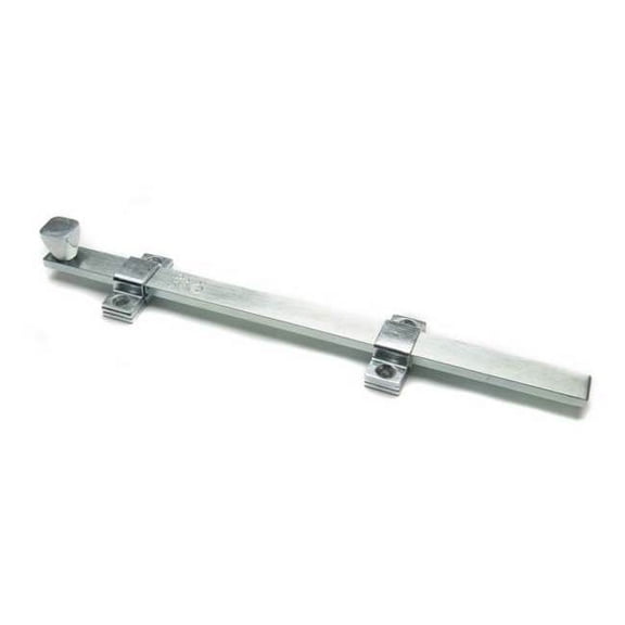 Ives Sb453-12 Heavy Duty Steel Top And Bottom Strike Ul Listed Surface Bolt 12" Length -