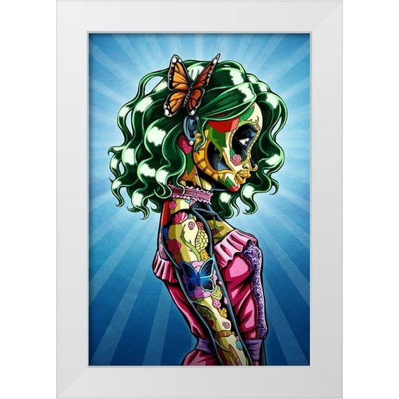Ivins, Nicholas 11x14 White Modern Wood Framed Museum Art Print Titled - Annabelle