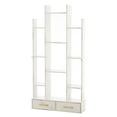 thumbnail image 1 of Ivinta 67" Tall Bookshelf with 2 Storage Drawers, Display Rack with 12 Open Shelves for Living Room, 1 of 9