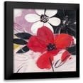 thumbnail image 1 of Ivo 15x15 Black Modern Framed Museum Art Print Titled - Elan 1, 1 of 5