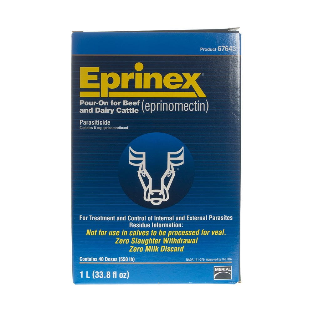 Ivomec Eprinex Pour on De-Wormer 1lt