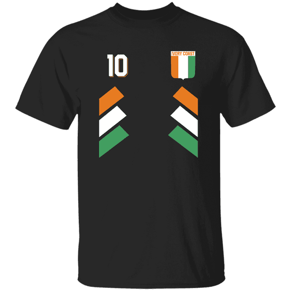 Ivorian Coast Part Proud Ivory Coast Flag Pride Heritage National Vintage 10 T-shirt