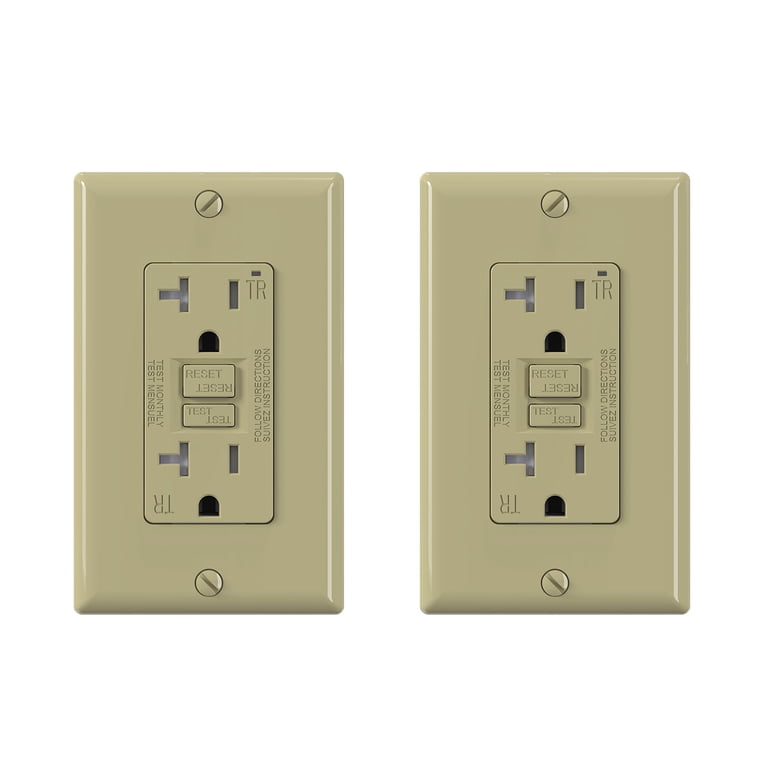 5 Pack GFCI Outlet 20 amp Outdoor gfci Outlet gfi Electrical Outlet Receptacle Outlet Outdoor 5 Pack GFCI Outlet 20 amp Outdoor gfci Outlet gfi Electrical Outlet Receptacle Outlet Outdoor