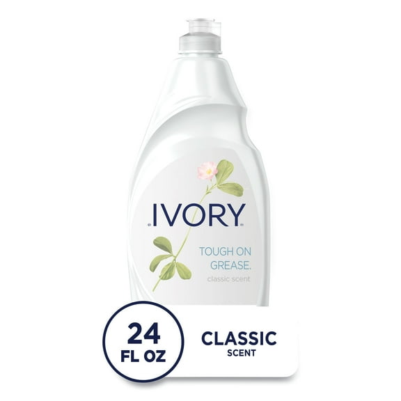 Ivory 25574 24 oz. Bottle Dish Detergent - Classic Scent (10/Carton)