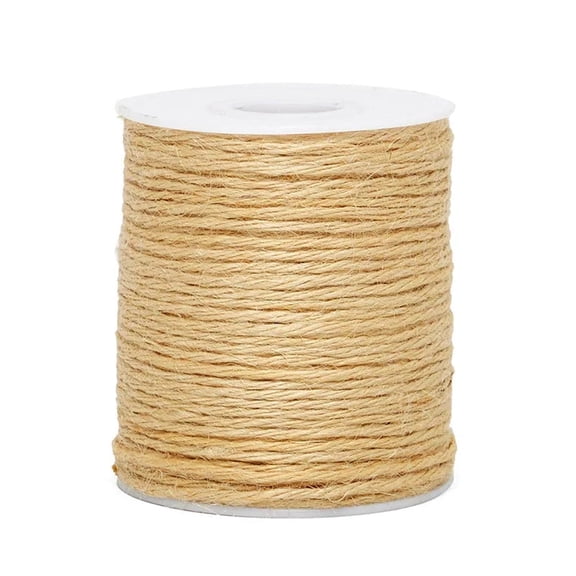 Ivory 4 Ply Jute Twine - 2mm x 100 Yards (58980701)