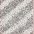 thumbnail image 1 of Ivory/Black Dot Chiffon, Fabric Sold By the Yard, 1 of 1