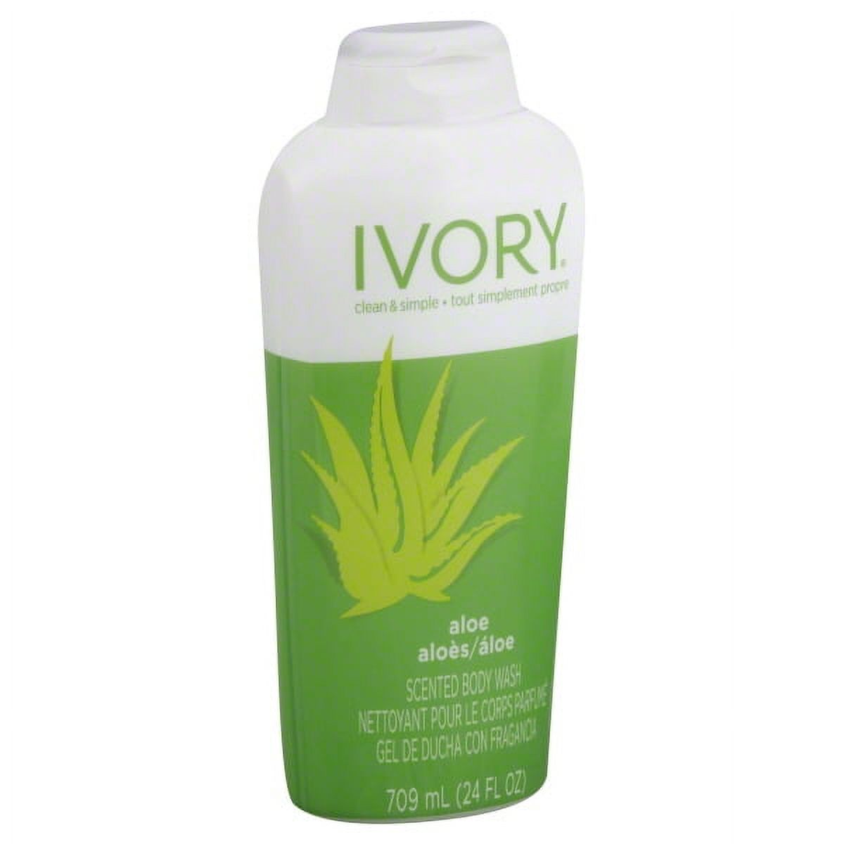 Ivory Body Wash Aloe 24 oz